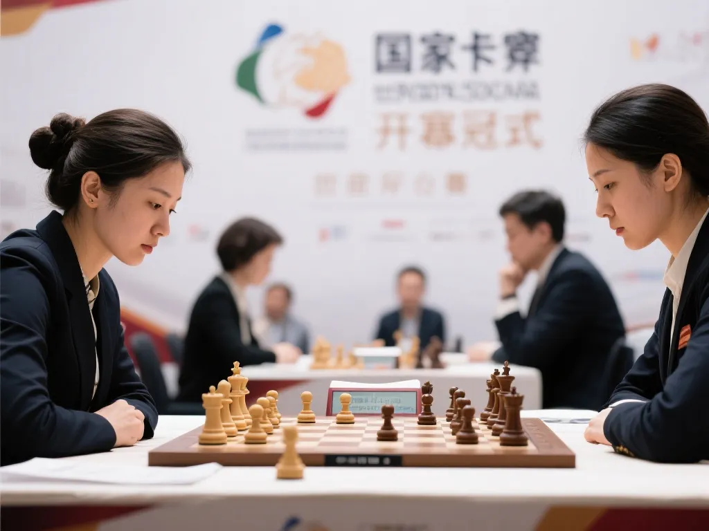 国际象棋女子世锦赛首局握手言和