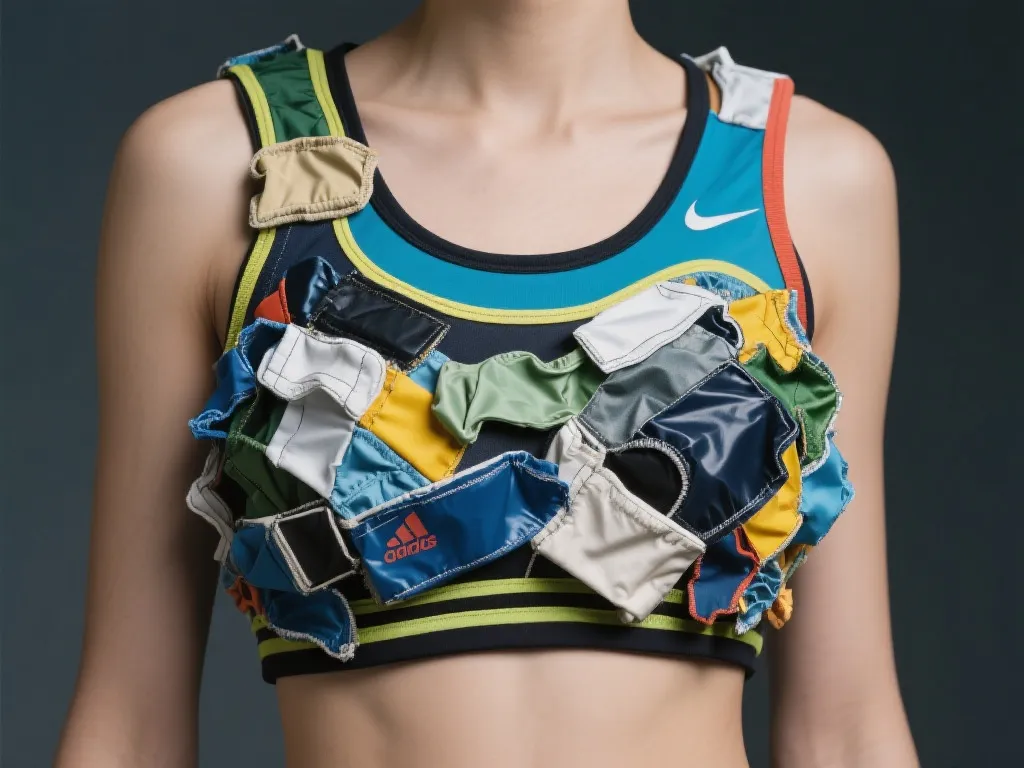 旧运动服改造的创意时尚品