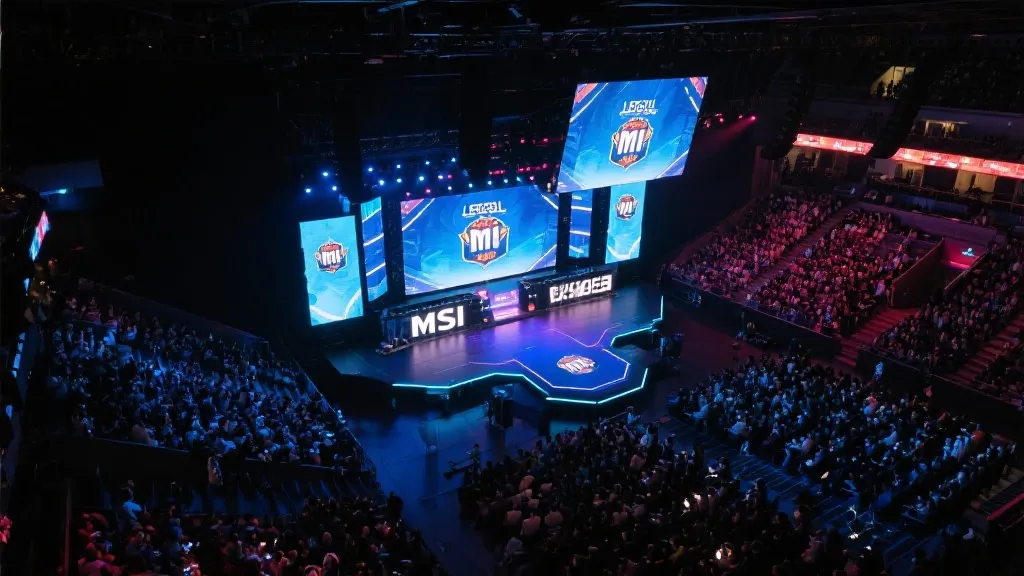 MSI总决赛现场俯瞰